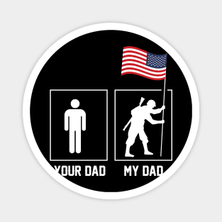 MY DAD USA Magnet